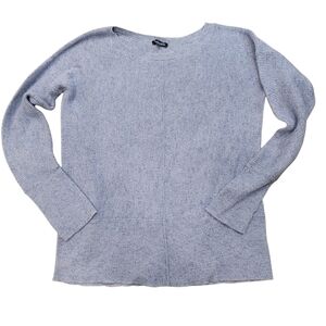 Splendid Cobalt Long Sleeve Cotton Blend Knit Pullover Sweater - S